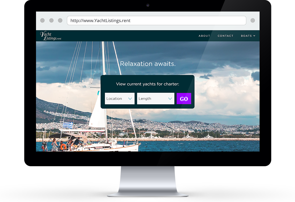 Use .Rent to market your other assets, like YachtListings.rent